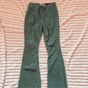 Tinseltown pull on flare jeans size 9 green